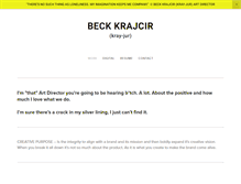 Tablet Screenshot of beckkllc.com